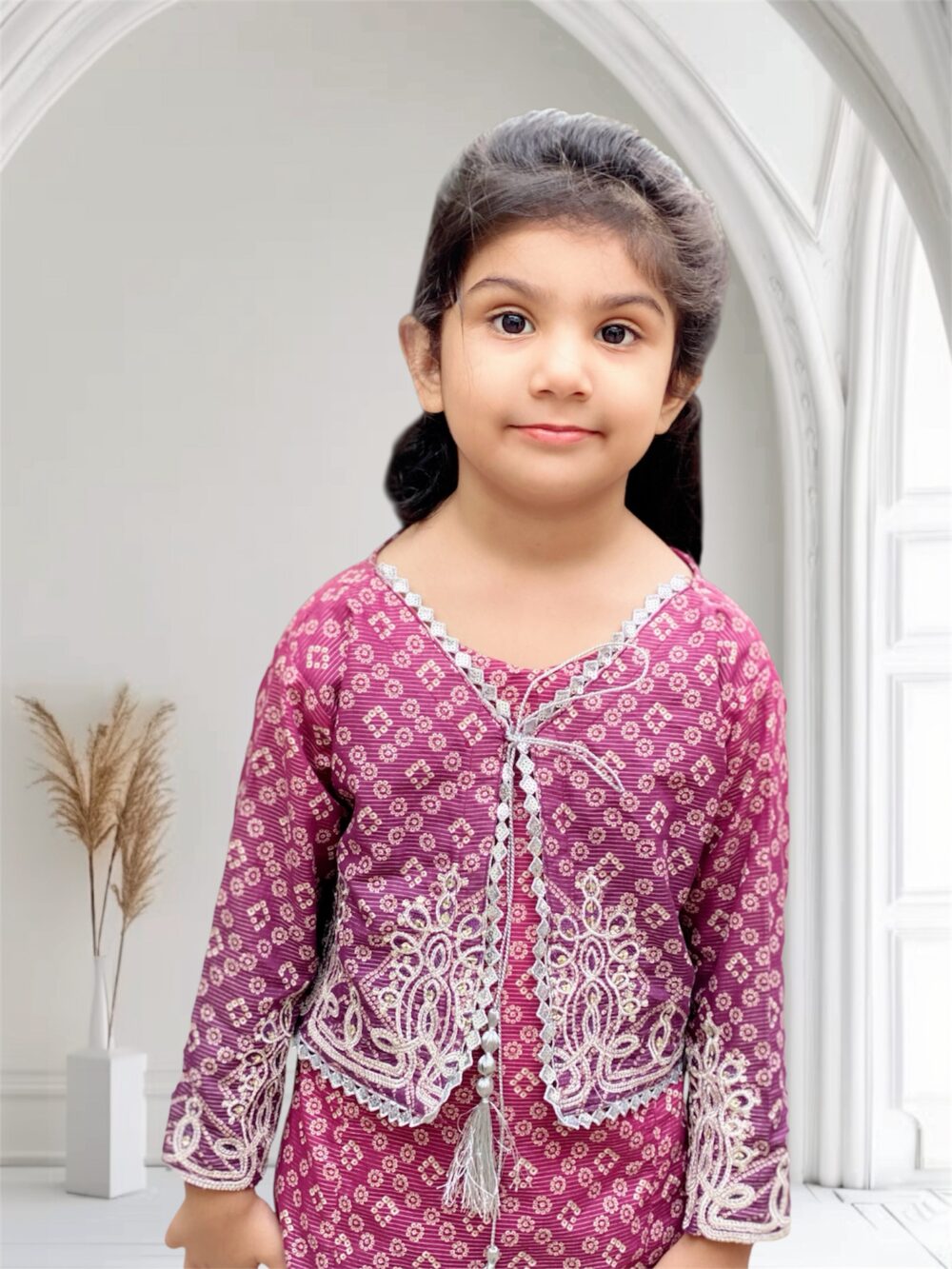 lawn embroidered dress - Image 3