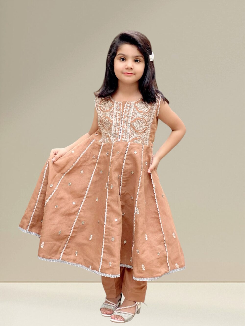 Cotton net dress - Image 3